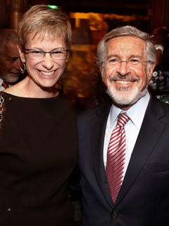 Provost Elizabeth Garrett and Trustee Leonard D. Schaeffer were among the distinguished guests at the gala.