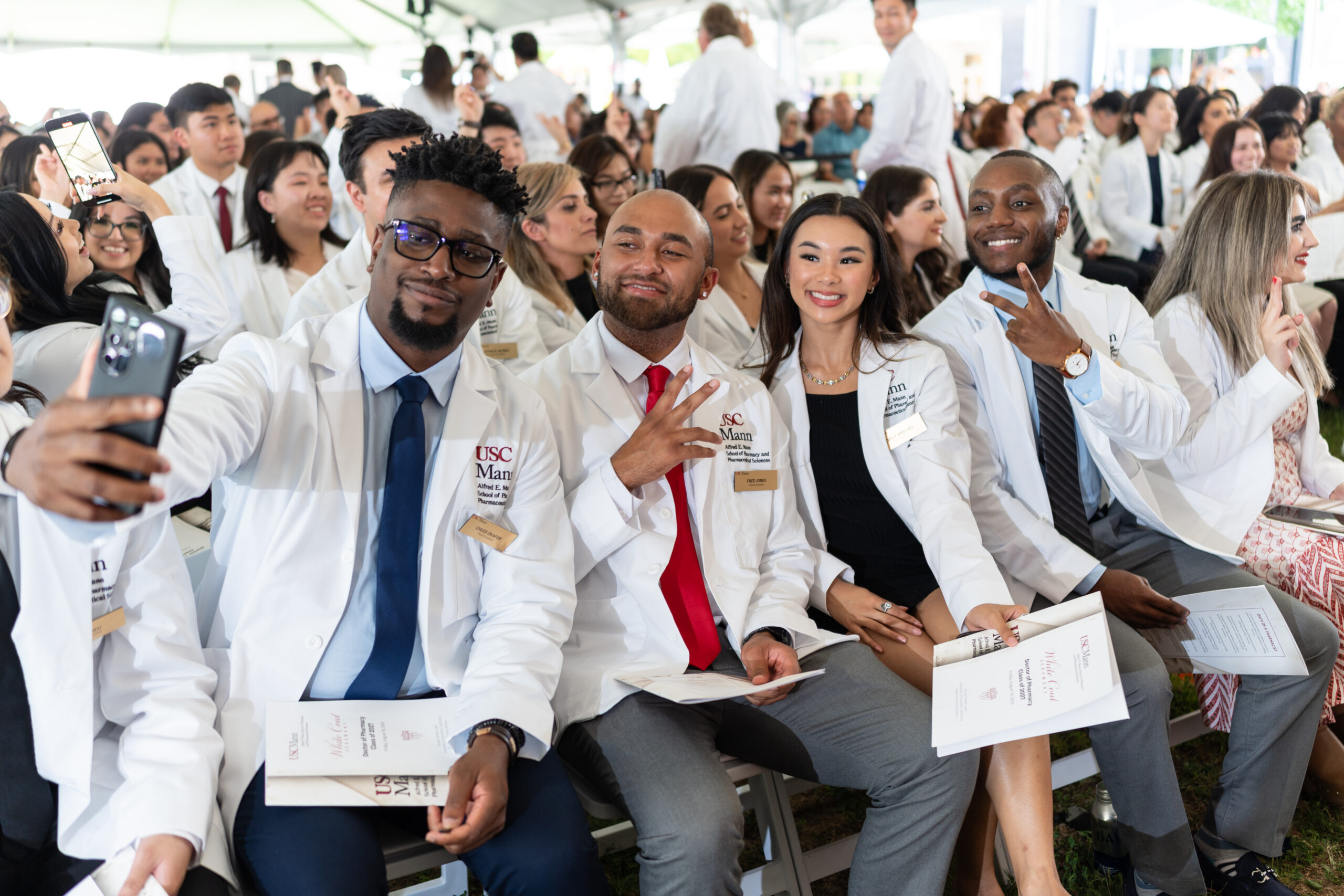 White Coat Ceremony Marks Beginning for Future Doctors of Pharmacy at