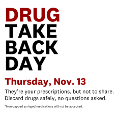 DRUG TAKE BACK DAY Flyer (2)