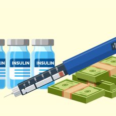 The Inflation Reduction Act’s policy capping out-of-pocket costs for insulin to $35 for a month’s supply led to increases in the total number of insulin fills for Medicare beneficiaries, according to a new study from the USC Schaeffer Center for Health Policy & Economics and University of Wisconsin–Madison. (Illustration by Dennis Lan)