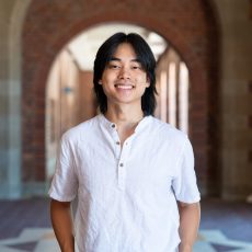 While juggling two rigorous degrees, Ky Duong served as an undergraduate research assistant and helped start Beta Rho Chi, USC's first biotechnology and pharmaceutical honor society. (Photo by David Zong/USC Mann)