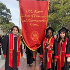 The USC Alfred E. Mann School of Pharmacy and Pharmaceutical Sciences Commencement ceremony will begin at 10 am on Saturday, May 11, 2024, on McCarthy Quad at the USC University Park Campus.